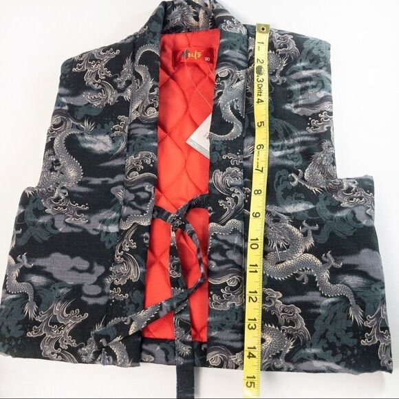 NWT Child’s Quilted Dragon Vest - Jinbaori Style - Picture 10 of 10